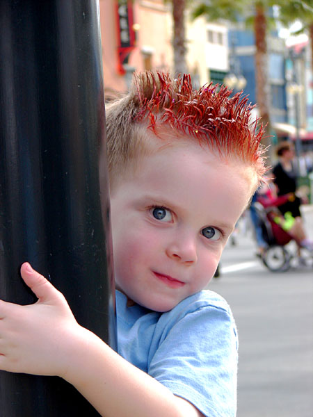 Close-up of Jacob at Disney-MGM Studios (76.53 KB)