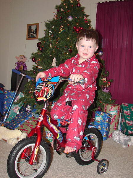 Andrew enjoying his new bike (133.80 KB)