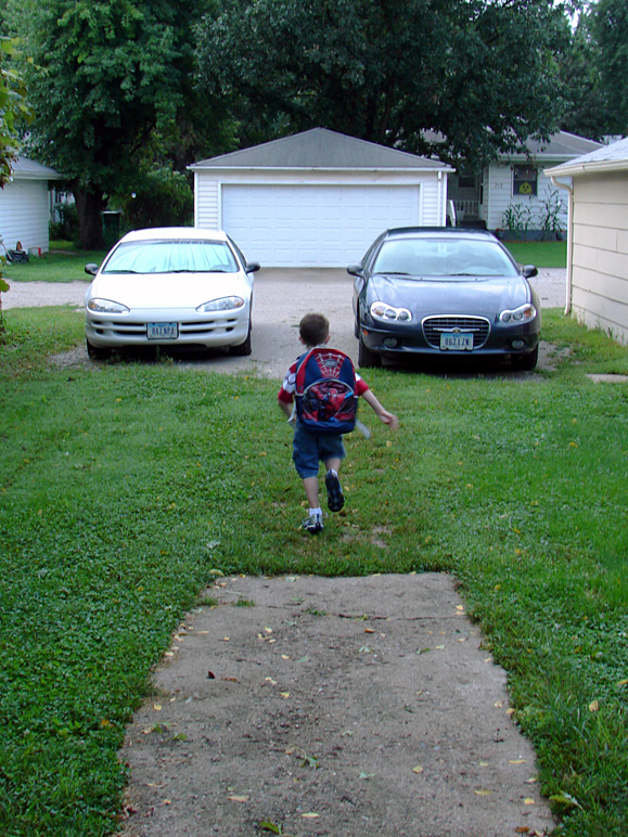 Jacob running out to the car (295.32 KB)