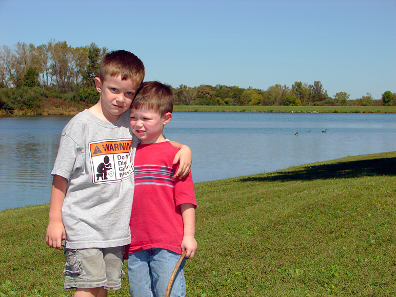 Jacob and Andrew at Easter Lake (again) (249.53 KB)