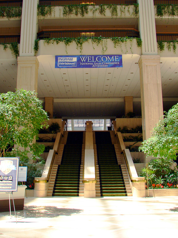 Ingram sign inside the Renaissance Waverly lobby in Atlanta (254.31 KB)