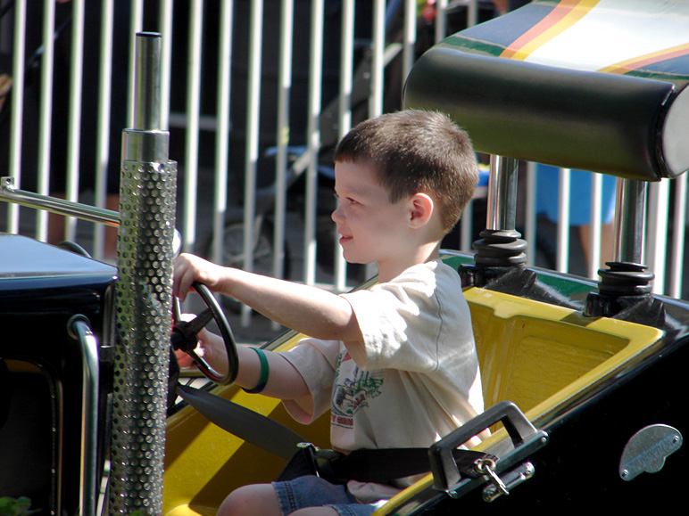 Andrew enjoying the big truck (210.67 KB)