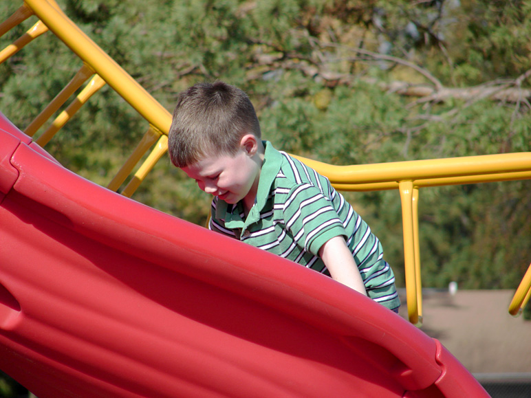 He got to play at the park after his party (195.40 KB)