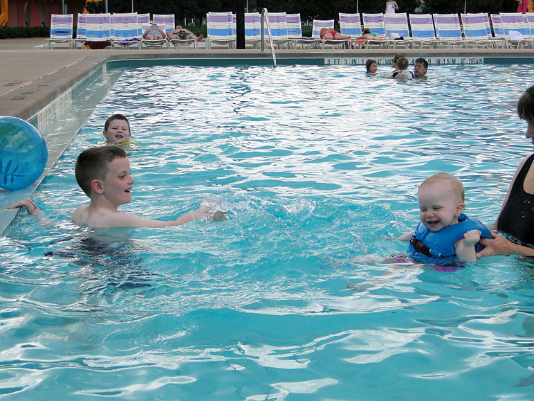 The kids enjoying the pool (321.09 KB)