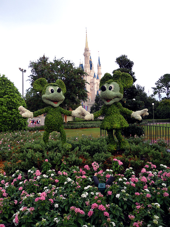 Here's a Mickey and Minnie topiary (297.73 KB)