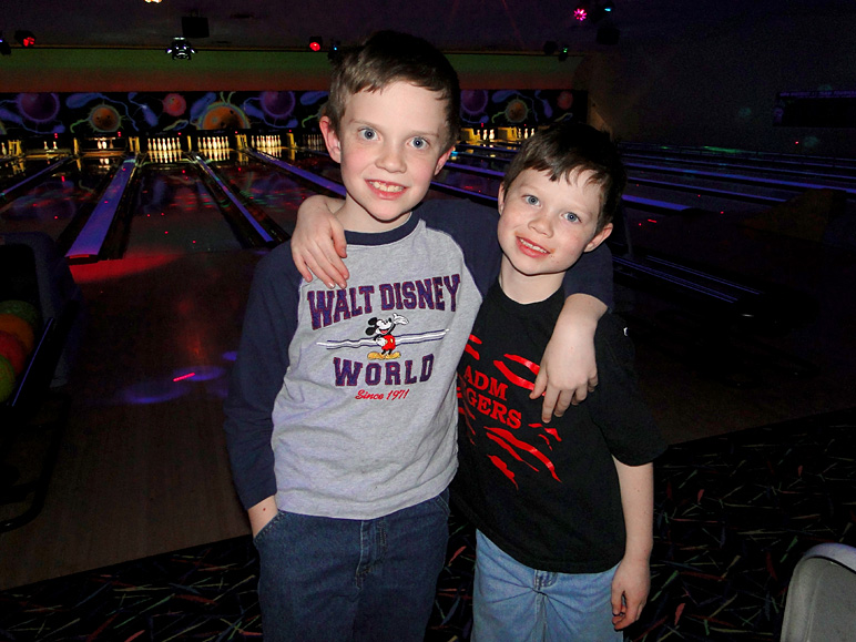 Jacob and Andrew galaxy bowling in Waukee (198.03 KB)