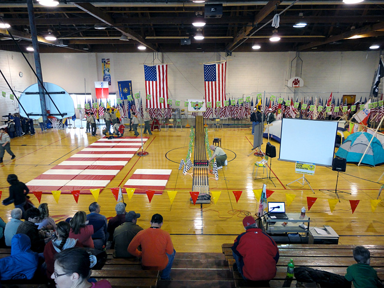 Here's the setting: the gym in the former Adel Middle School (275.77 KB)