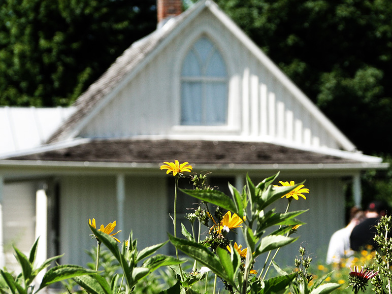 Another shot of the American Gothic House (196.40 KB)