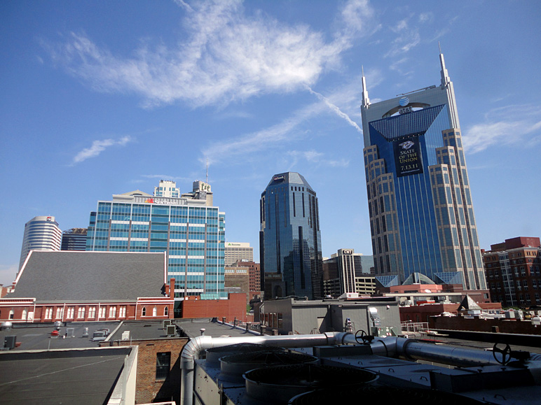 My view of downtown Nashville from my room (196.52 KB)