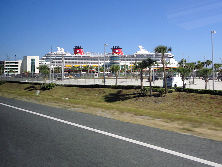 There's the Disney Dream docked at Port Canaveral (189.28 KB)