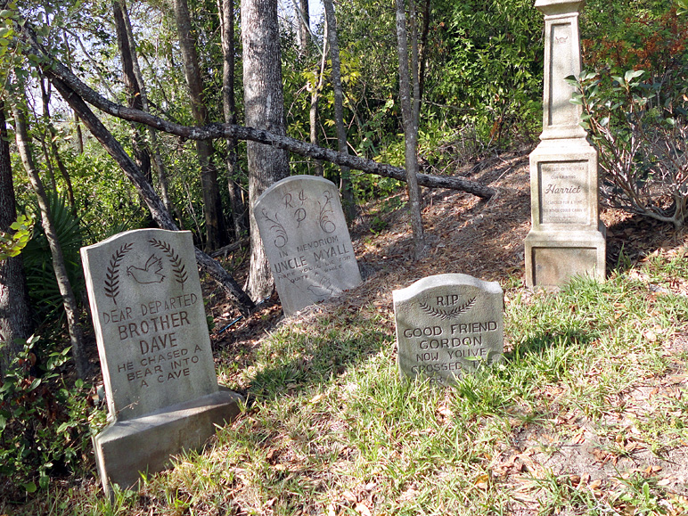 I believe these are new graves at the Haunted Mansion (430.47 KB)