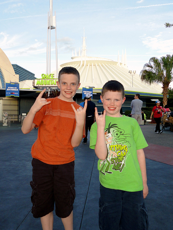 Jacob and Andrew enjoyed Space Mountain (193.93 KB)