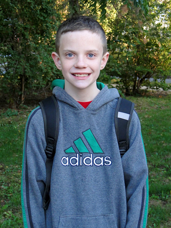 Jacob on his first day of 5th grade (245.69 KB)