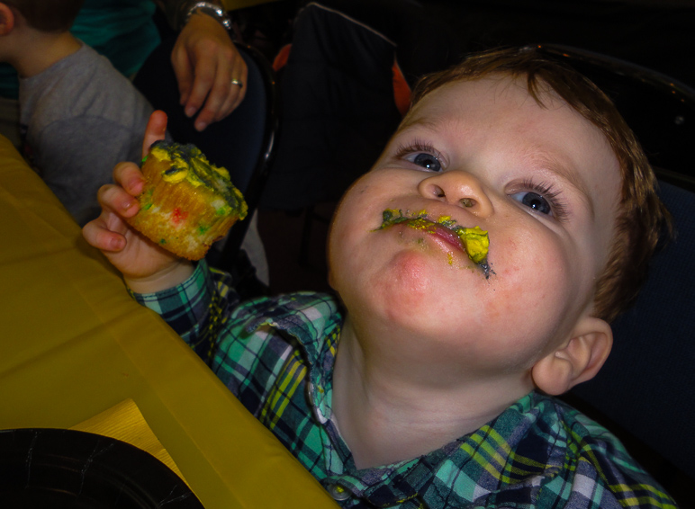 He got a cupcake and I think he enjoyed it. (192.64 KB)