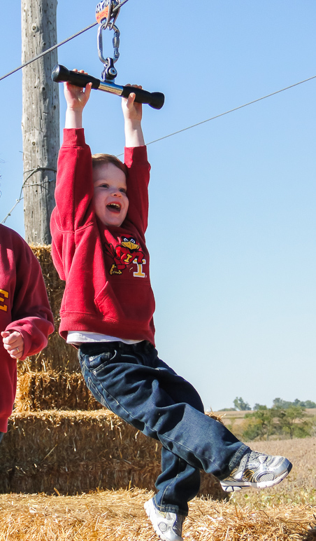 Lucas on a zip-line. (221.26 KB)