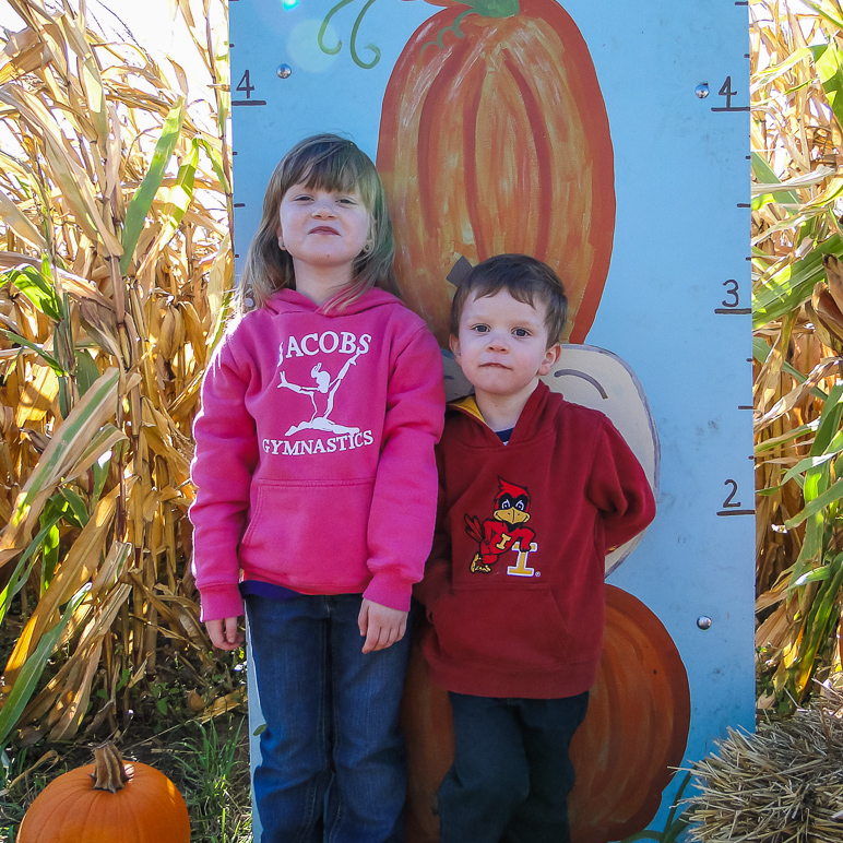 Kate and Luke at the pumpkin patch. (463.81 KB)